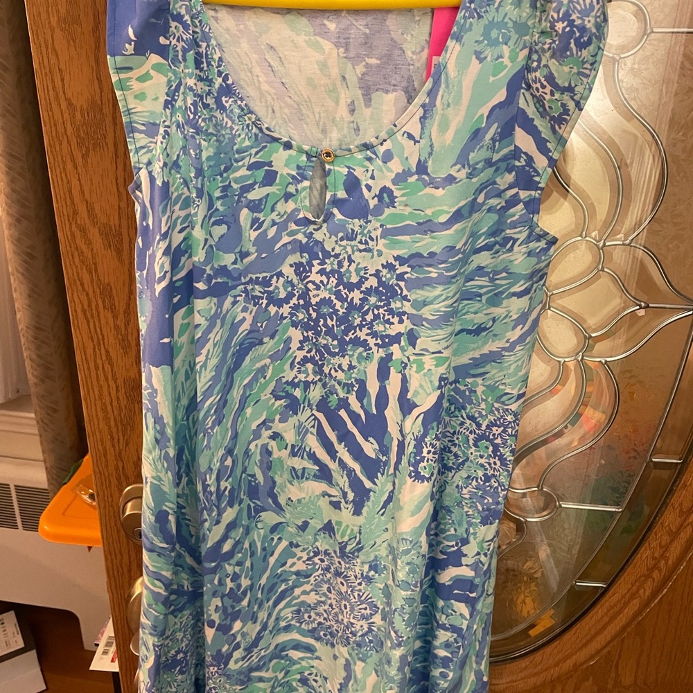 Lilly Pulitzer Blue Haven Patterned Dress